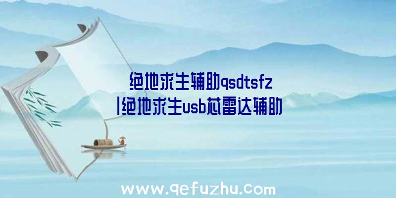 「绝地求生辅助qsdtsfz」|绝地求生usb芯雷达辅助